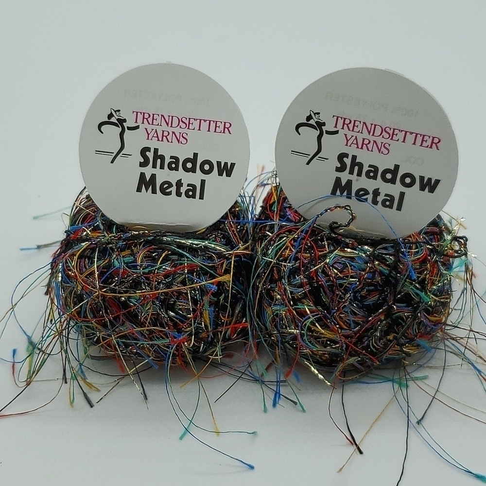 Trendsetter Eyelash Shadow Metal Yarn NTW Jewel tones
